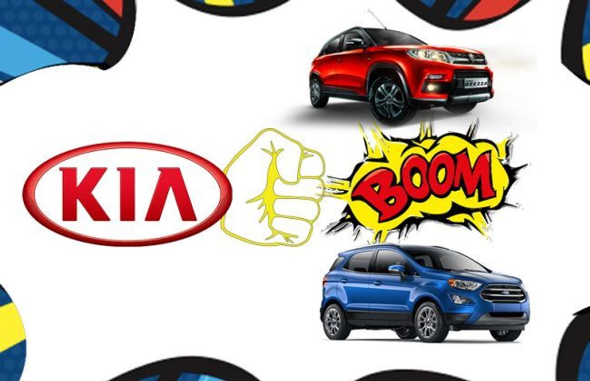 Kia To Enter India With A Brezza, EcoSport Rival