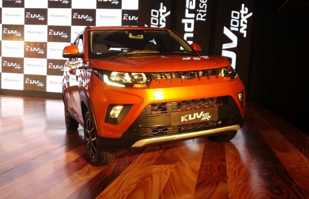 Mahindra KUV100 NXT To Get AMT, Electric Powerplant Soon Mahindra KUV100 NXT To Get AMT, Electric Powerplant Soon