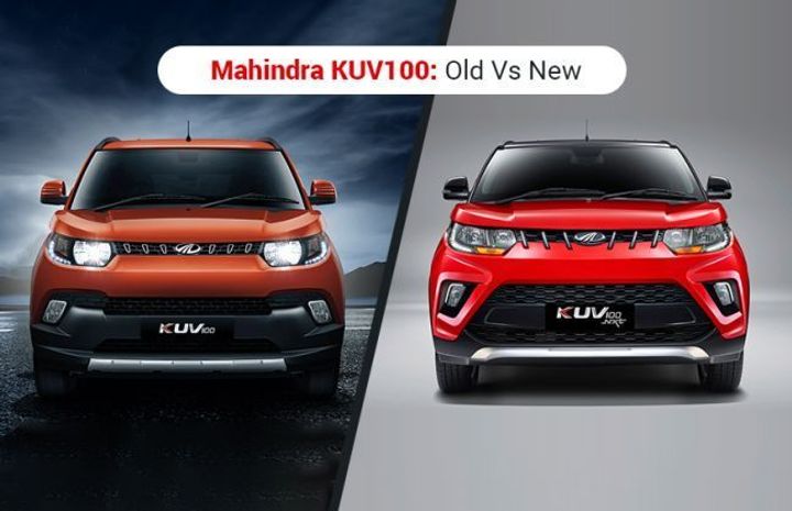 Mahindra KUV100: Old Vs New Mahindra KUV100: Old Vs New