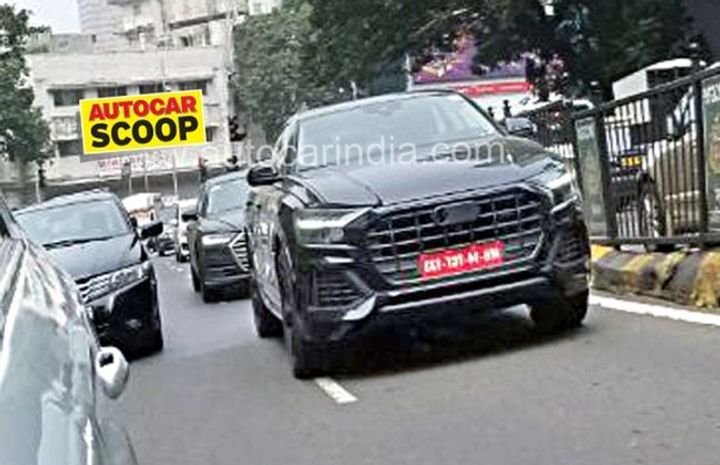Upcoming Audi Q8 Spied In India Upcoming Audi Q8 Spied In India