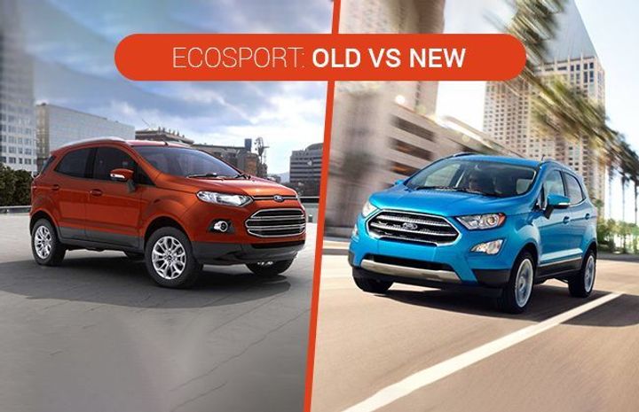 Ford EcoSport: Old Vs New Ford EcoSport: Old Vs New