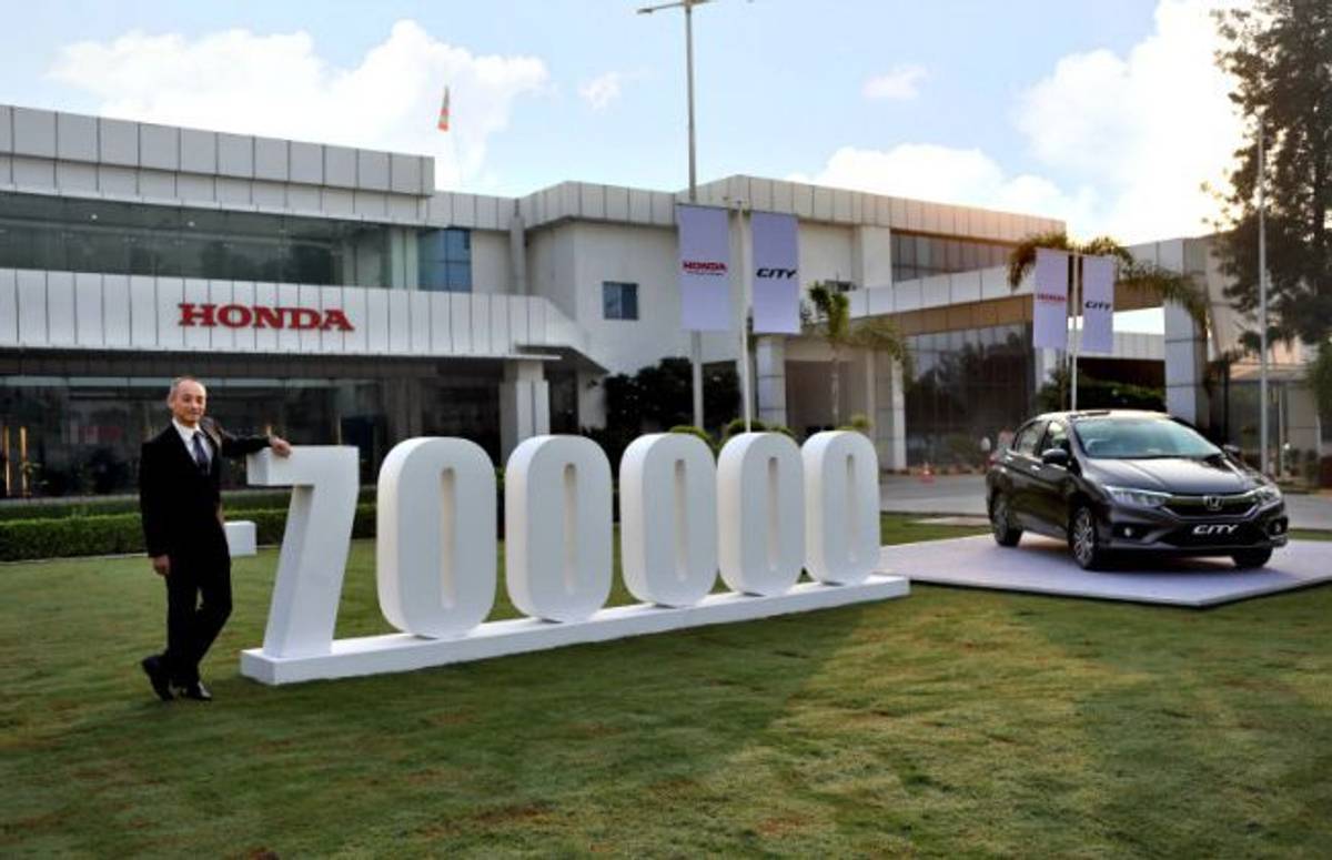 Honda City Clocks 7 Lakh Cumulative Sales In India Honda City Clocks 7 Lakh Cumulative Sales In India