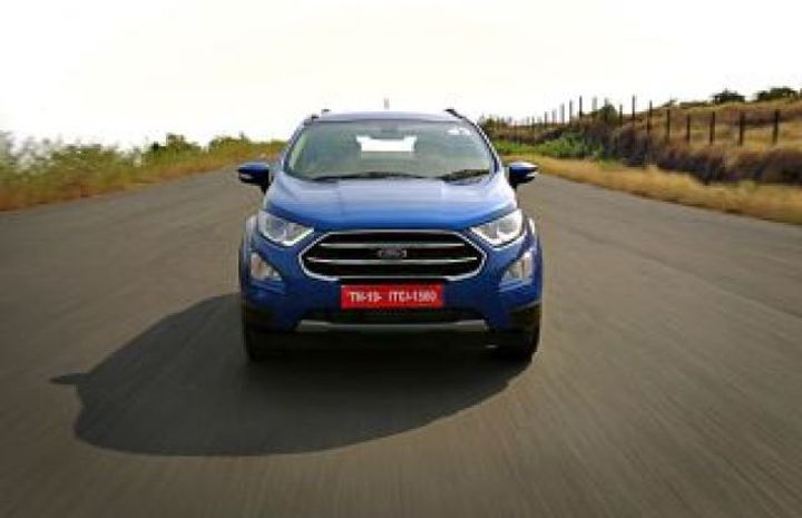 Ford EcoSport Facelift Official Bookings Begin Ford EcoSport Facelift Official Bookings Begin