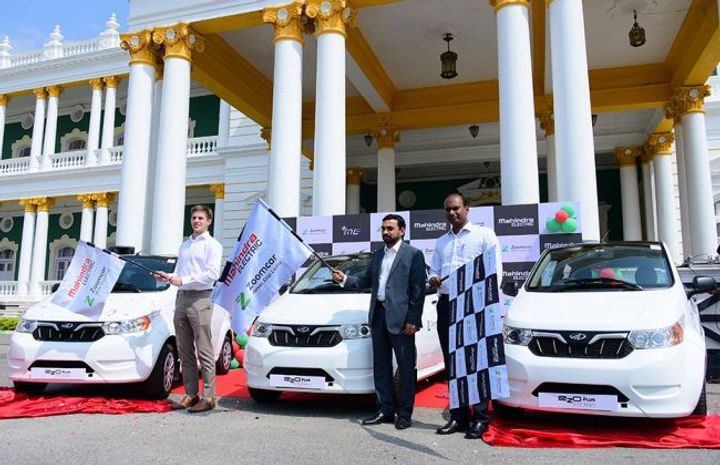 Zoomcar Ties Up With Mahindra Electric To Launch EVs In Mysuru Zoomcar Ties Up With Mahindra Electric To Launch EVs In Mysuru