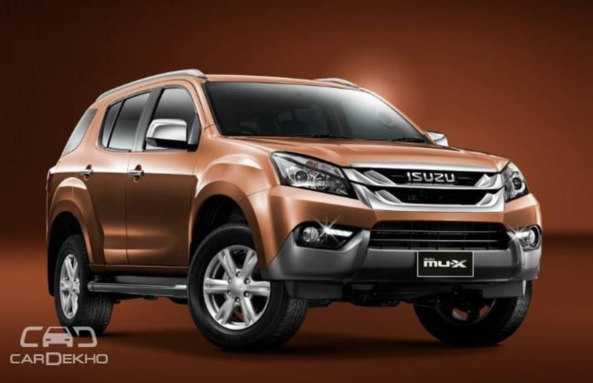 Isuzu MU-X To Cost A Lakh More From January 1, 2018 Isuzu MU-X To Cost A Lakh More From January 1, 2018