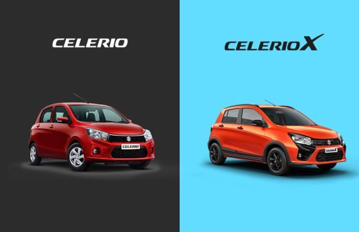 Maruti Suzuki Celerio vs CelerioX Maruti Suzuki Celerio vs CelerioX