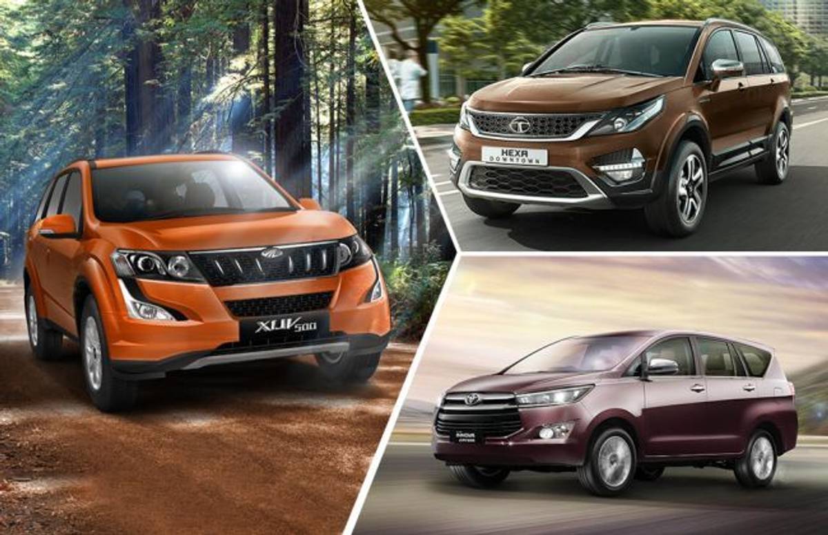 November 2017 Sales Comparison - Mahindra XUV500 vs Tata Hexa vs Toyota Innova Crysta November 2017 Sales Comparison - Mahindra XUV500 vs Tata Hexa vs Toyota Innova Crysta