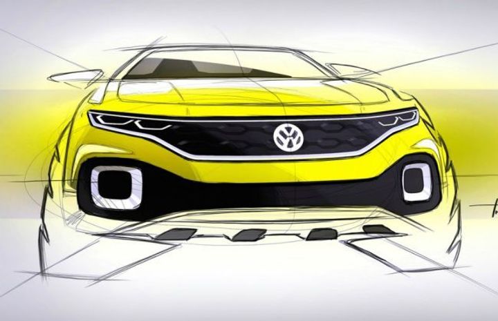 Volkswagen T-Cross Compact SUV To Debut in 2018 Volkswagen T-Cross Compact SUV To Debut in 2018