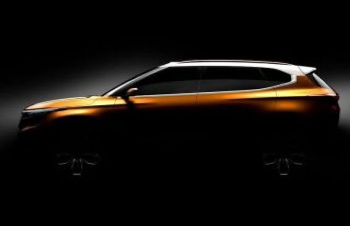 Kia Teases India-Specific Compact SUV SP Concept Kia Teases India-Specific Compact SUV SP Concept