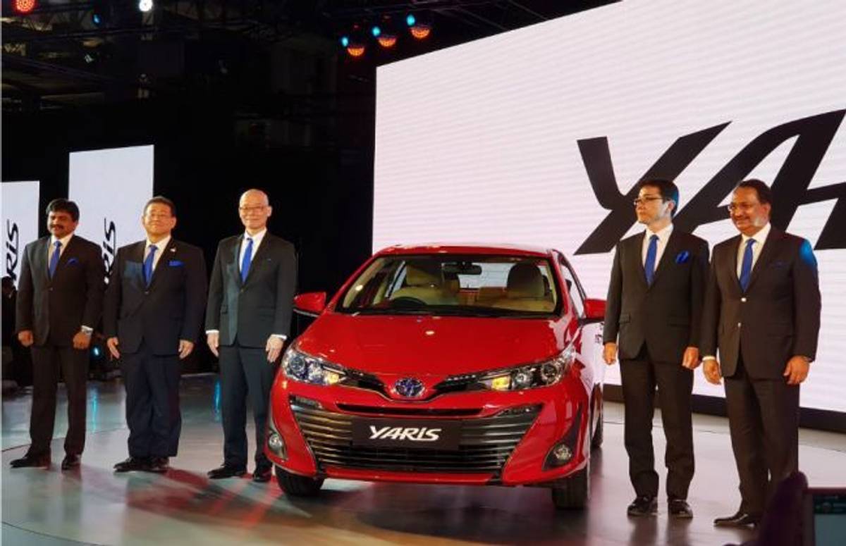 Toyota Yaris Unveiled At Auto Expo 2018 Toyota Yaris Unveiled At Auto Expo 2018