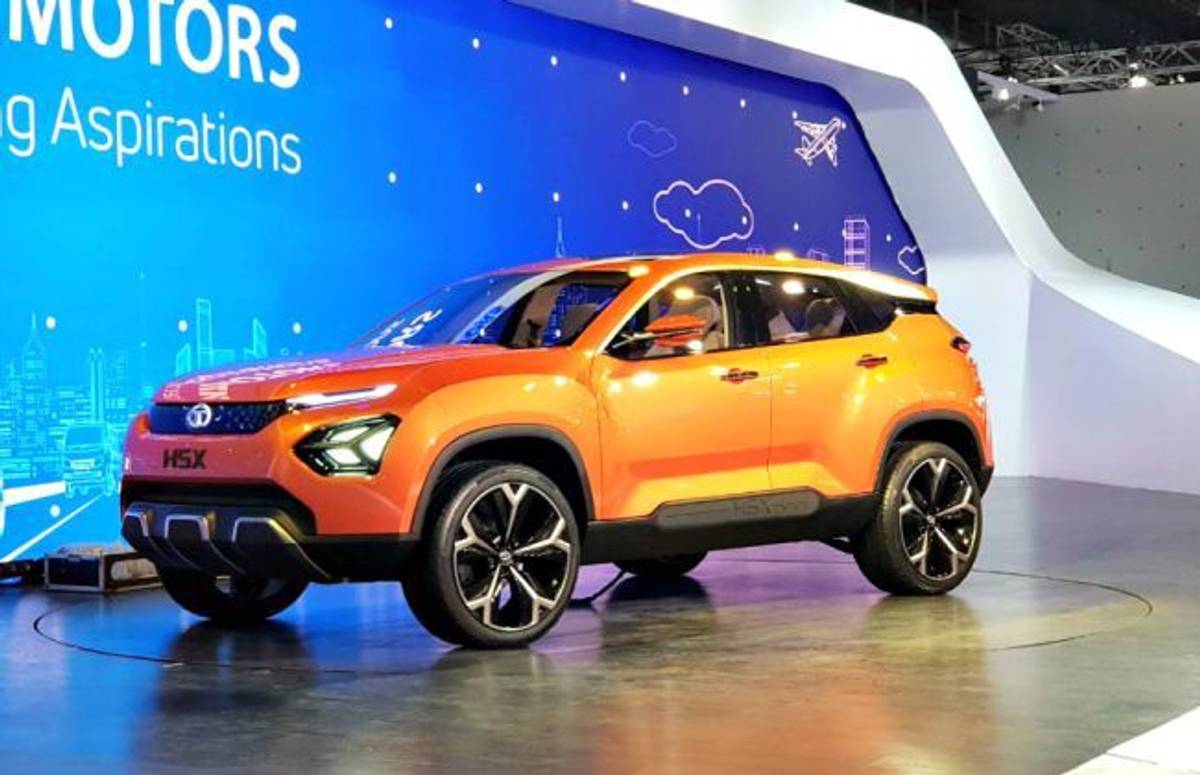 Tata H5X SUV Debuts At Auto Expo 2018 Tata H5X SUV Debuts At Auto Expo 2018