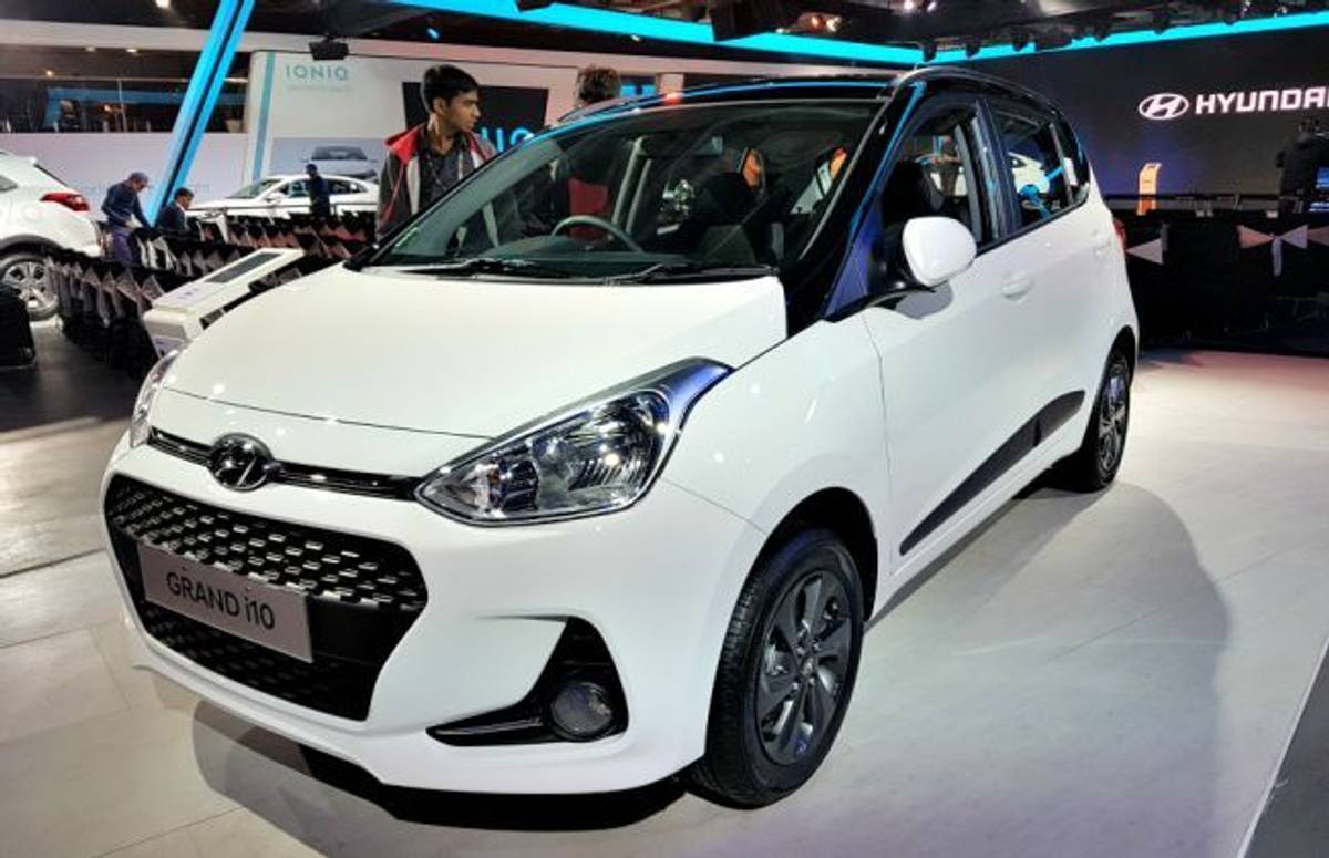 Hyundai Grand i10 Dual-tone Revealed At Auto Expo 2018 Hyundai Grand i10 Dual-tone Revealed At Auto Expo 2018