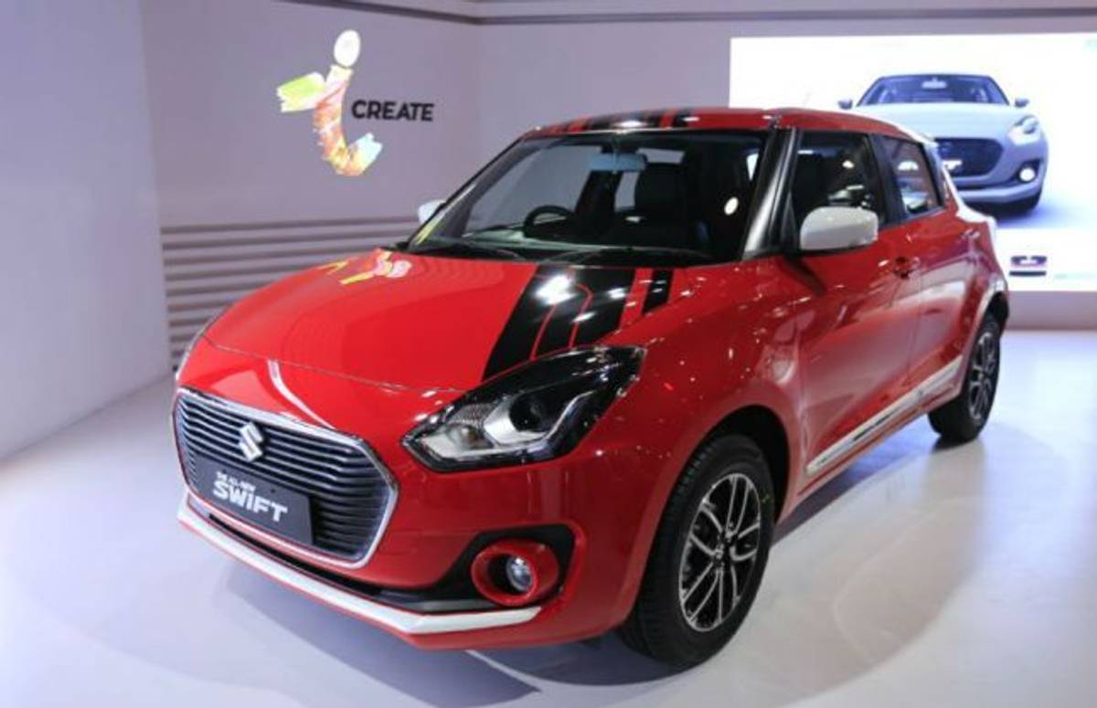 2018 Maruti Swift iCreate Customisation Packages Revealed 2018 Maruti Swift iCreate Customisation Packages Revealed