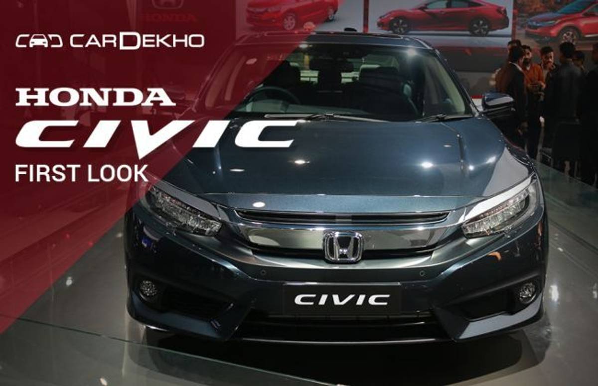 Auto Expo 2018: Honda Civic First Look Auto Expo 2018: Honda Civic First Look