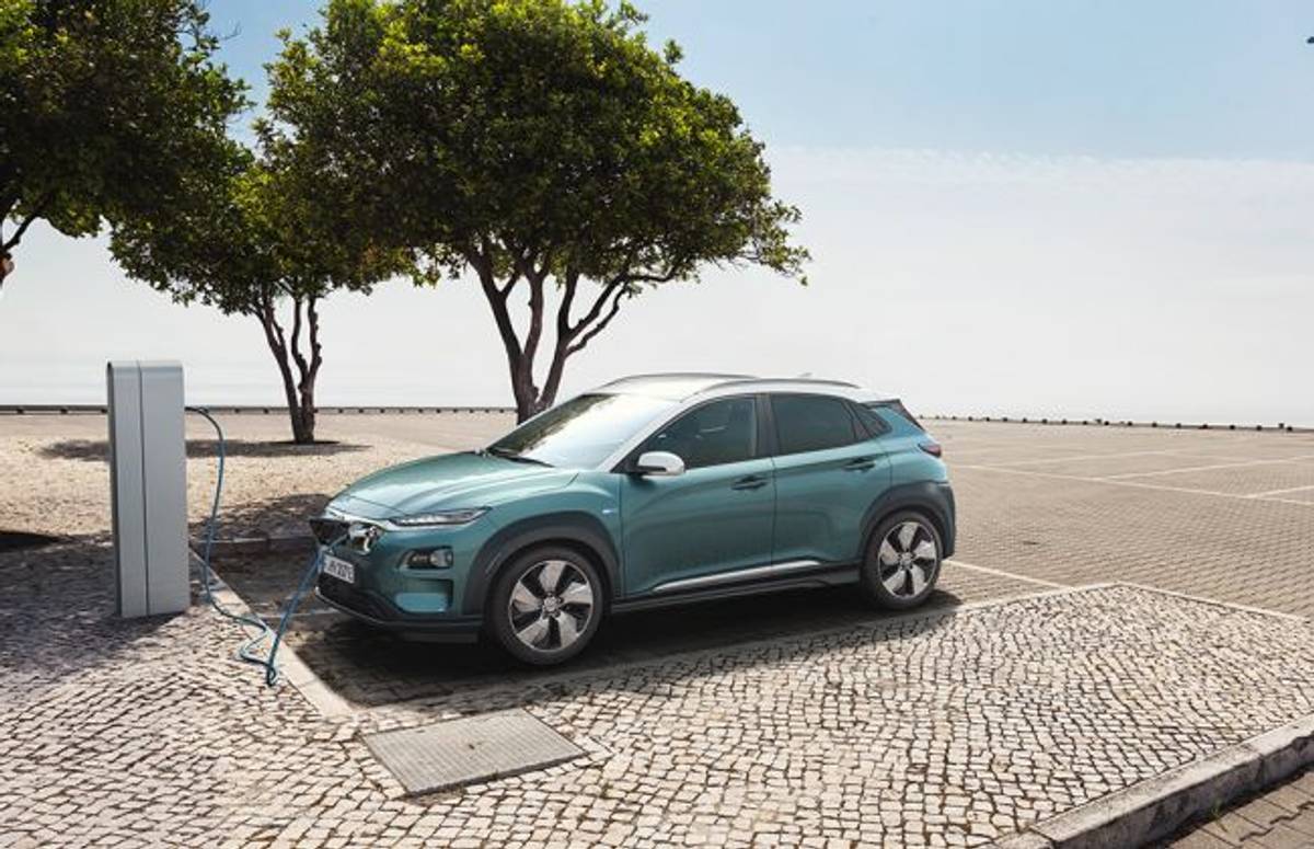 Hyundai Kona Electric SUV Revealed; Might Be Launched In India Hyundai Kona Electric SUV Revealed; Might Be Launched In India