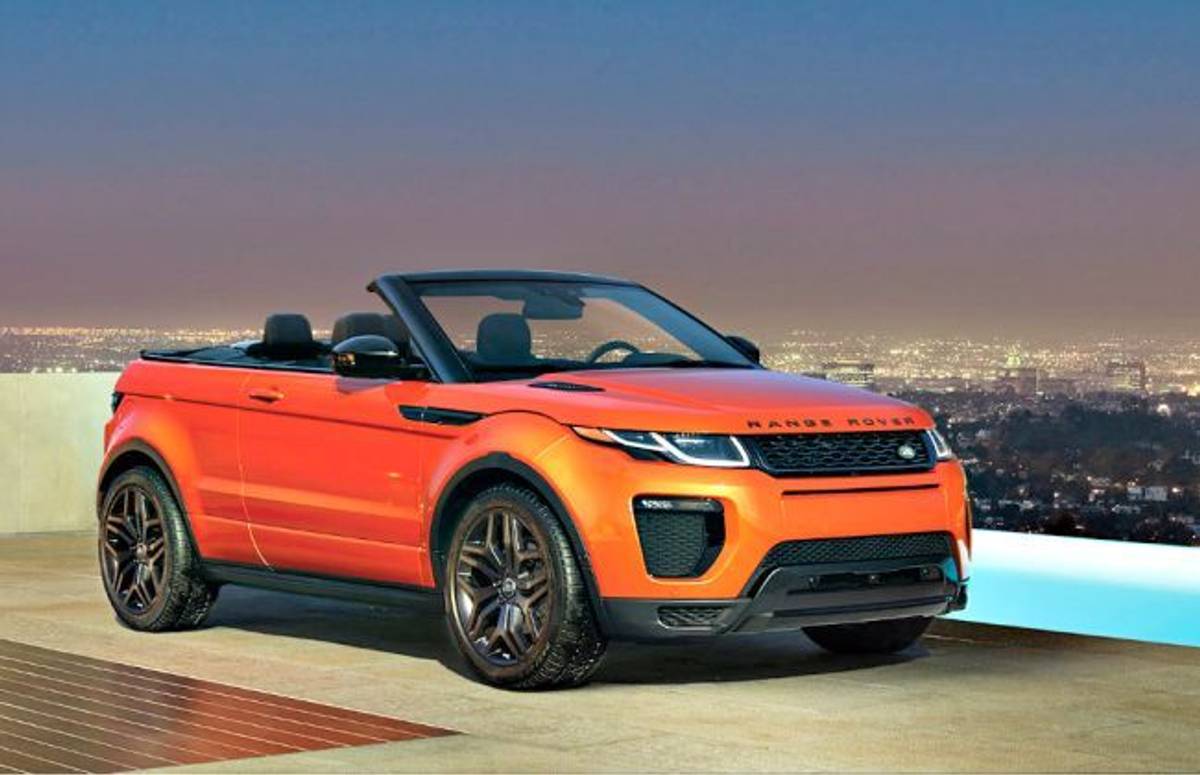 Range Rover Evoque Convertible India Launch On March 27 Range Rover Evoque Convertible India Launch On March 27