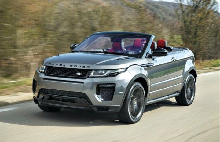 Range Rover Evoque Convertible Launched In India Range Rover Evoque Convertible Launched In India
