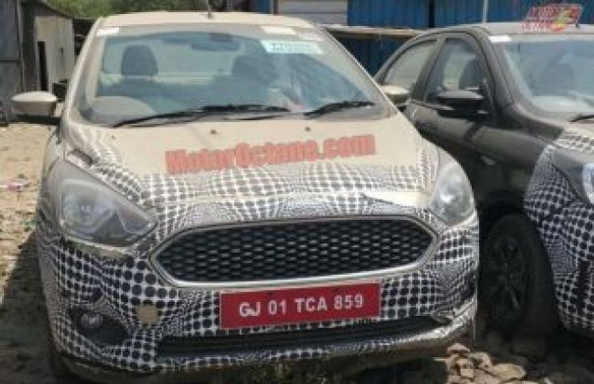 2018 Ford Aspire Facelift Spied Inside Out 2018 Ford Aspire Facelift Spied Inside Out