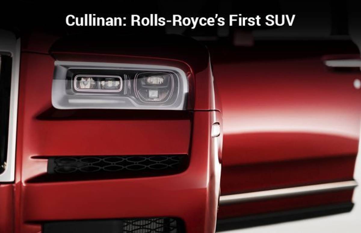 Rolls-Royce Cullinan: World's Most Luxurious SUV Unveiled Rolls-Royce Cullinan: World's Most Luxurious SUV Unveiled