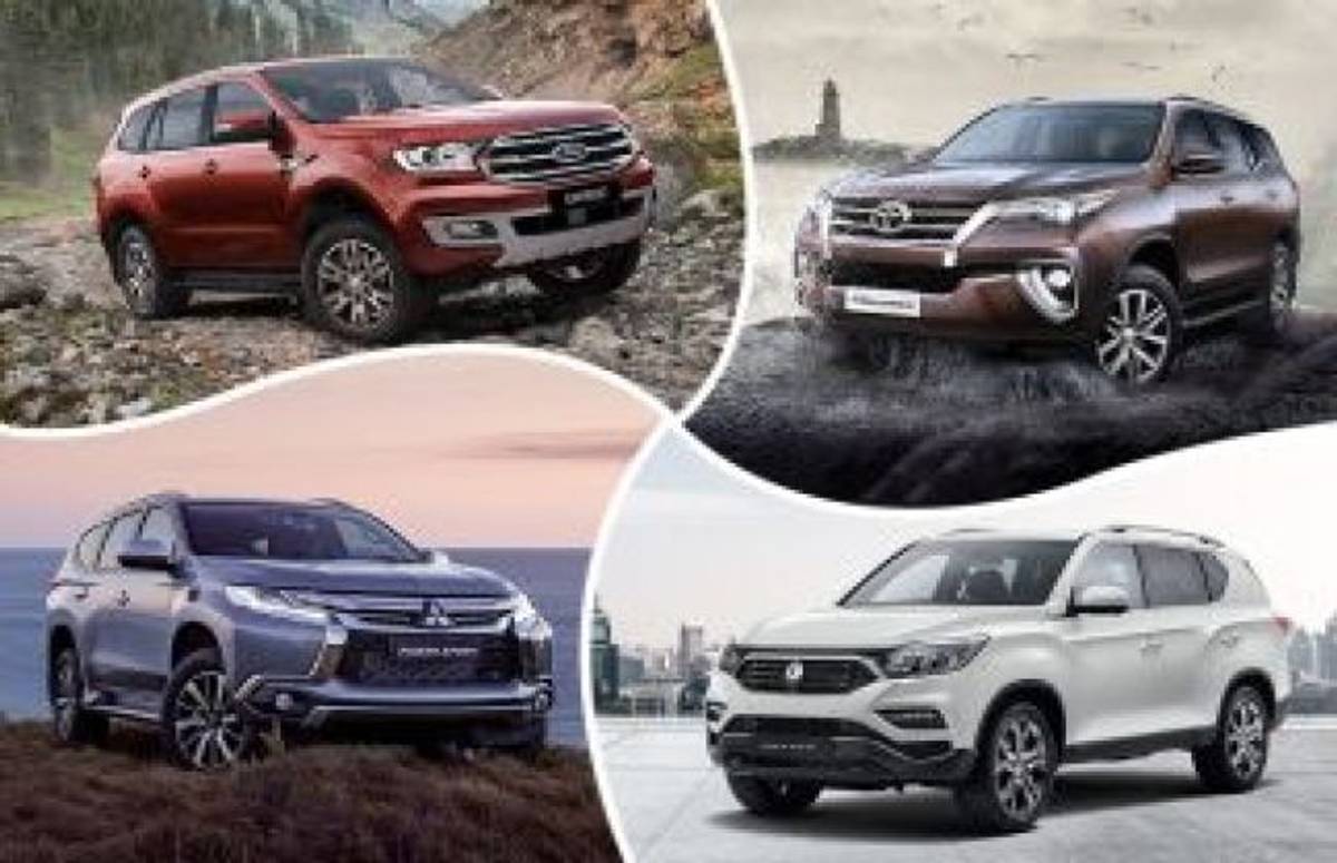 Ford Endeavour Facelift vs Fortuner vs Upcoming Rexton vs Pajero Sport: Diesel Spec Comparison Ford Endeavour Facelift vs Fortuner vs Upcoming Rexton vs Pajero Sport: Diesel Spec Comparison