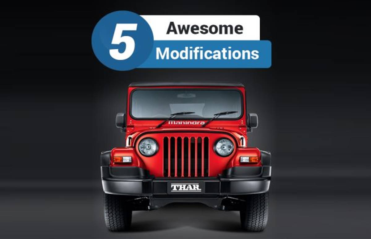 5 AWESOME Mahindra Thar Modifications – Beast, Daybreak, Hammer & More 5 AWESOME Mahindra Thar Modifications – Beast, Daybreak, Hammer & More