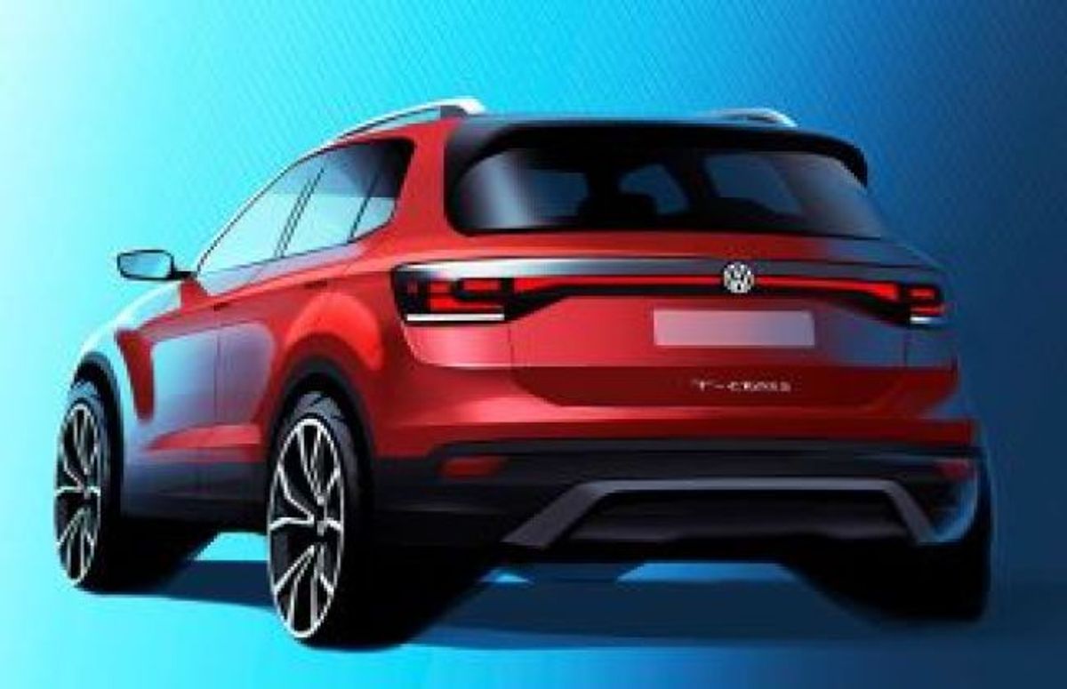 India-Bound Volkswagen T-Cross: Official Sketch Revealed India-Bound Volkswagen T-Cross: Official Sketch Revealed