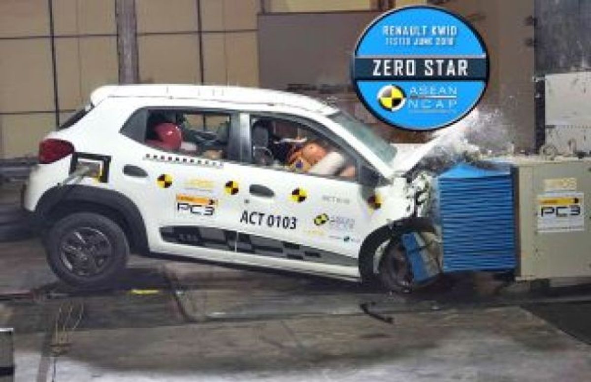 Made-In-India Renault Kwid Scores Zero-Star Crash Test Rating In ASEAN NCAP Made-In-India Renault Kwid Scores Zero-Star Crash Test Rating In ASEAN NCAP