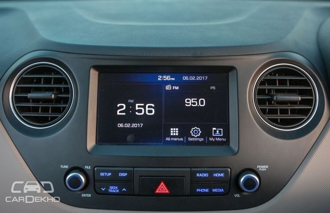 Hyundai Grand i10 Infotainment system