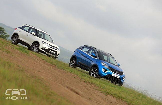 2018 Maruti Vitara Brezza AMT vs Tata Nexon AMT: Specifications Comparison