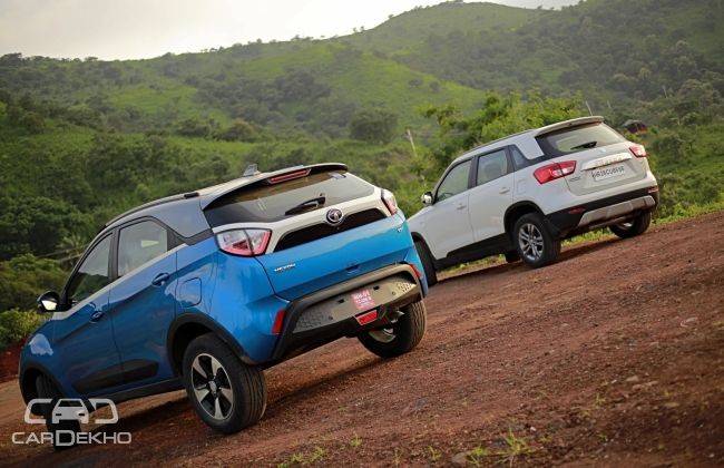 2018 Maruti Vitara Brezza AMT vs Tata Nexon AMT: Specifications Comparison